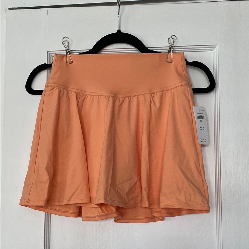 Gilly Hicks Orange Activewear Skortie